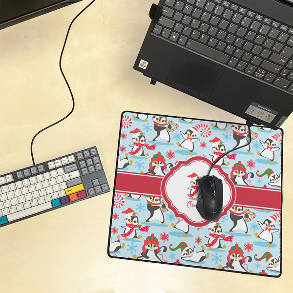 Christmas Penguins Medium Gaming Mats - LIFESTYLE