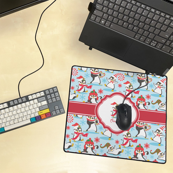 Christmas Penguins Medium Gaming Mats - LIFESTYLE