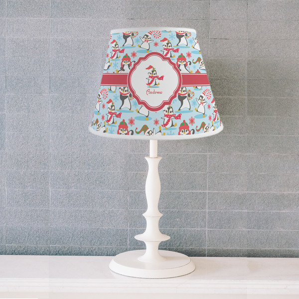 Christmas Penguins Poly Film Empire Lampshade - Lifestyle