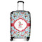 Christmas Penguins Suitcase - 24" Medium - Checked (Personalized)