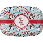 Christmas Penguins Melamine Platter (Personalized)