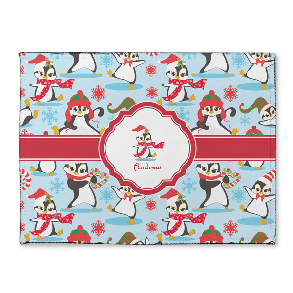 Custom Christmas Penguins Microfiber Screen Cleaner (Personalized)
