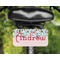 Christmas Penguins Mini License Plate on Bicycle - LIFESTYLE Two holes