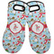Christmas Penguins Neoprene Oven Mitts - Set of 2 w/ Name or Text