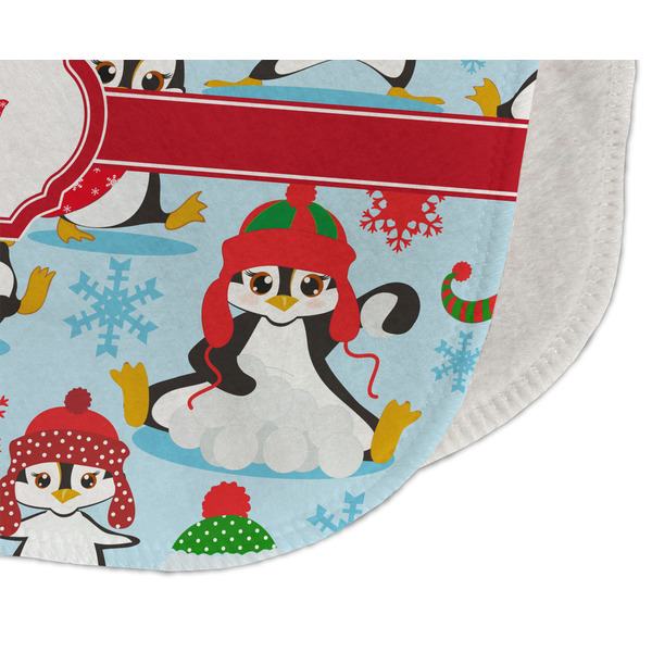 Christmas Penguins Old Burp Detail