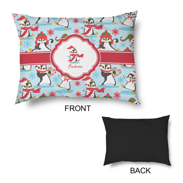 Christmas Penguins Outdoor Dog Beds - Medium - APPROVAL