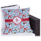 Christmas Penguins Outdoor Pillow - 18" (Personalized)