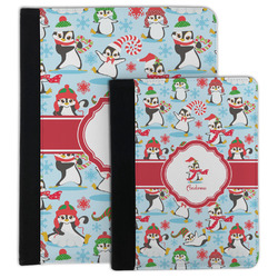 Christmas Penguins Padfolio Clipboard (Personalized)