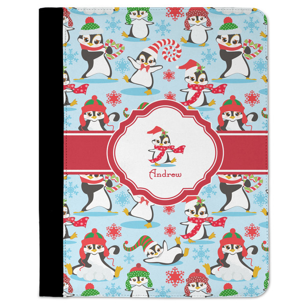 Custom Christmas Penguins Padfolio Clipboard (Personalized)