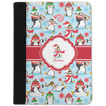 Christmas Penguins Padfolio Clipboard - Small (Personalized)