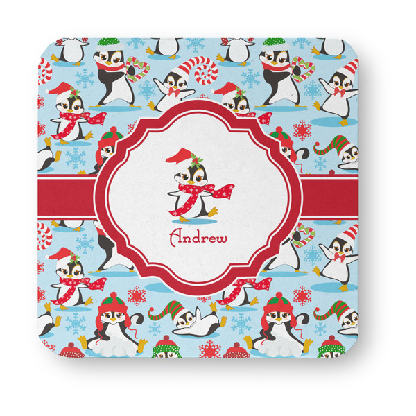 Christmas Penguins Paper Coasters - Approval