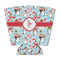 Christmas Penguins Party Cup Sleeves - with bottom - FRONT