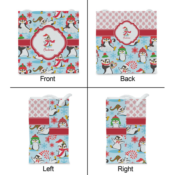 Christmas Penguins Party Favor Gift Bag - Matte - Approval