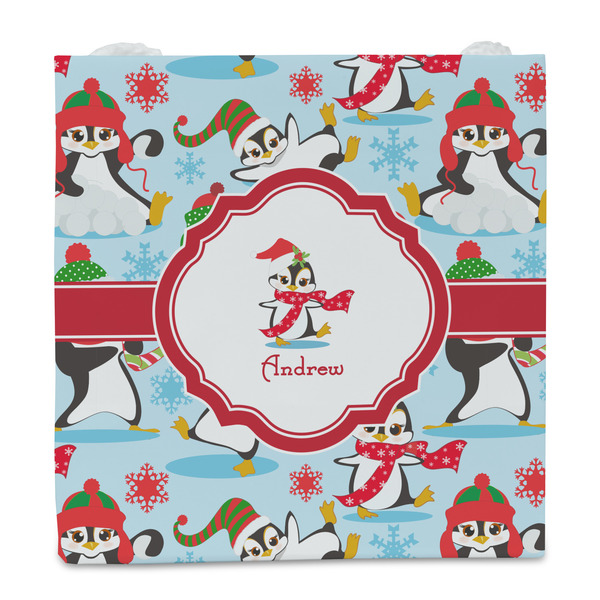 Christmas Penguins Party Favor Gift Bag - Matte - Front