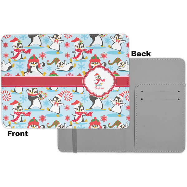 Christmas Penguins Passport Holder - Apvl