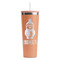 Christmas Penguins RTIC Everyday Tumbler with Straw - 28oz - Peach - Single-Sided (Personalized)