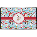 Christmas Penguins Door Mat - 60"x36" (Personalized)