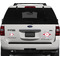 Christmas Penguins Personalized Car Magnets on Ford Explorer