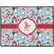 Christmas Penguins Personalized Door Mat - 24x18 (APPROVAL)