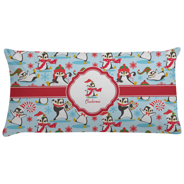 Custom Christmas Penguins Pillow Case - King (Personalized)