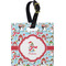 Christmas Penguins Personalized Square Luggage Tag