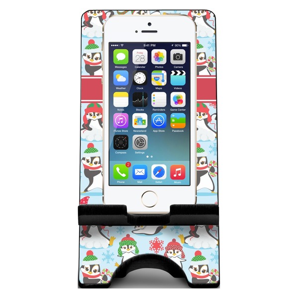 Christmas Penguins Phone Stand w/ Phone
