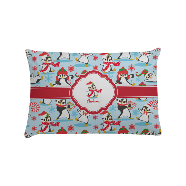 Custom Christmas Penguins Pillow Case - Standard (Personalized)