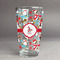 Christmas Penguins Pint Glass - Full Fill w Transparency - Front/Main