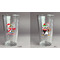 Christmas Penguins Pint Glass - Two Content - Approval