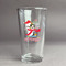 Christmas Penguins Pint Glass - Two Content - Front/Main