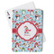 Christmas Penguins Playing Cards - Front View