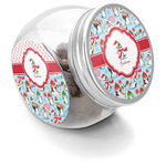 Christmas Penguins Puppy Treat Jar (Personalized)