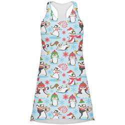 Christmas Penguins Racerback Dress (Personalized)