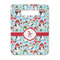 Christmas Penguins Rectangle Trivet with Handle - FRONT