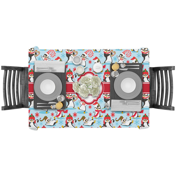 Christmas Penguins Rectangular Tablecloths - LIFESTYLE