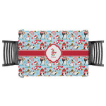 Christmas Penguins Tablecloth - 58"x58" (Personalized)