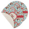 Christmas Penguins Round Linen Placemats - MAIN (Single Sided)