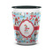 Christmas Penguins Shot Glass - Two Tone - FRONT