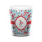 Christmas Penguins Ceramic Shot Glass - 1.5 oz - White - Single (Personalized)