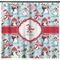 Christmas Penguins Shower Curtain (Personalized)