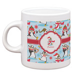 Christmas Penguins Espresso Cup (Personalized)