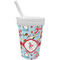 Christmas Penguins Sippy Cup with Straw (Personalized)