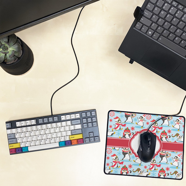 Christmas Penguins Small Gaming Mats - LIFESTYLE