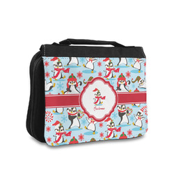 Christmas Penguins Toiletry Bag - Small (Personalized)