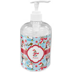 Christmas Penguins Acrylic Soap & Lotion Bottle (Personalized)