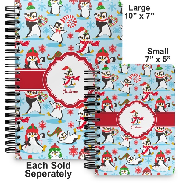 Christmas Penguins Spiral Journal - Comparison
