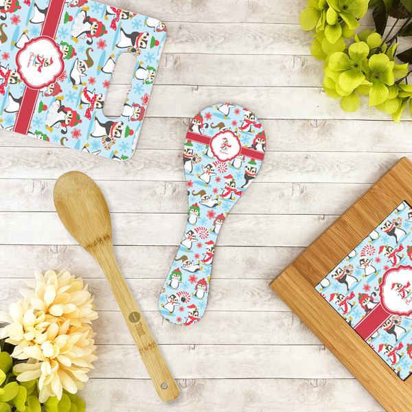 Christmas Penguins Spoon Rest Trivet - LIFESTYLE