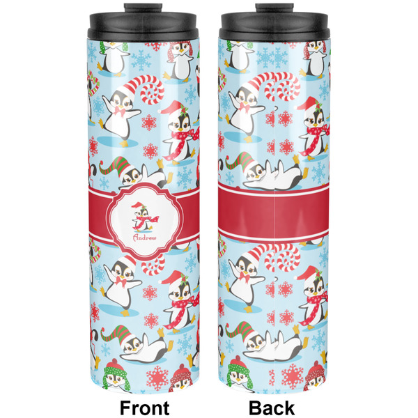 Christmas Penguins Stainless Steel Tumbler 20 Oz - Approval