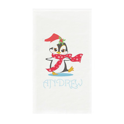 Christmas Penguins Guest Towels - Full Color - Standard (Personalized)