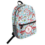 Christmas Penguins Student Backpack (Personalized)